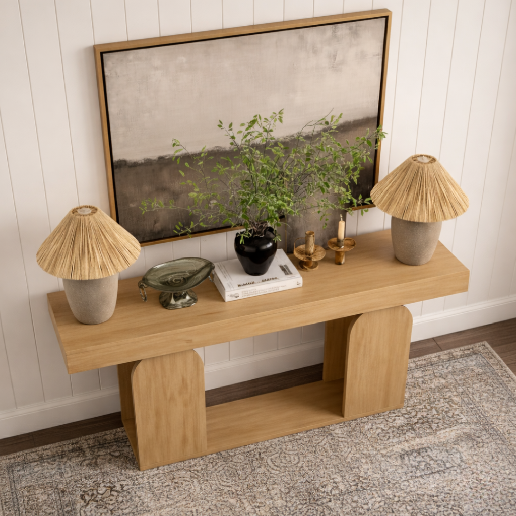 ShanaWood Arch Pillar Console Table - view 5