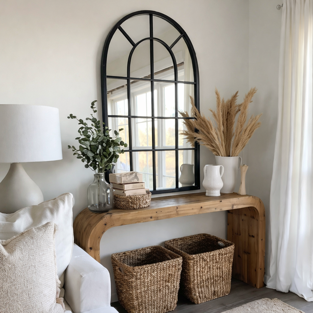 ShanaWood Waterfall Arch Console Table - view 5