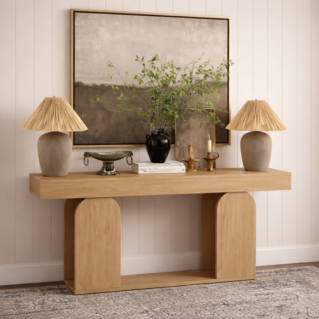 ShanaWood Arch Pillar Console Table - view 4