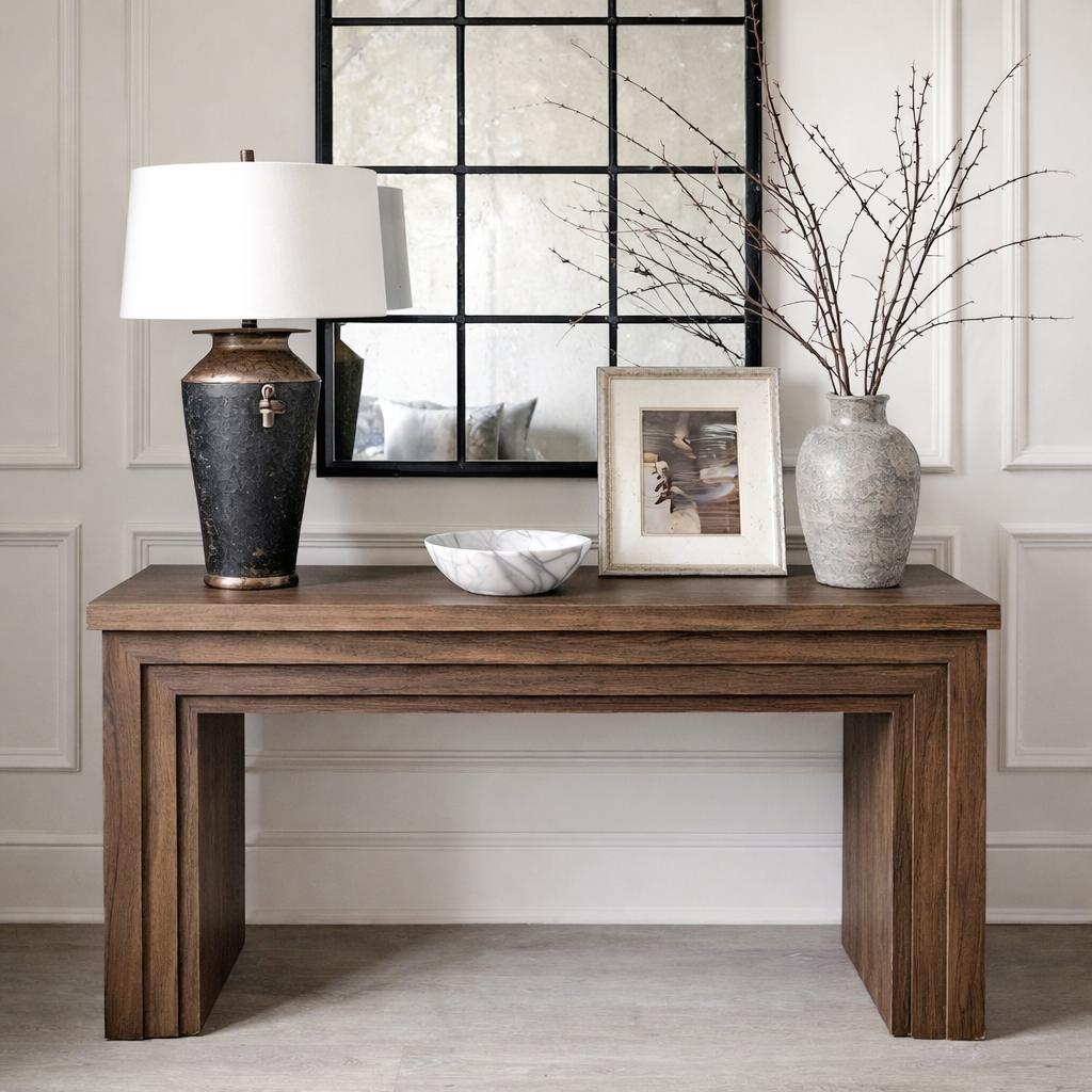 ShanaWood Layered Frame Console Table - view 1