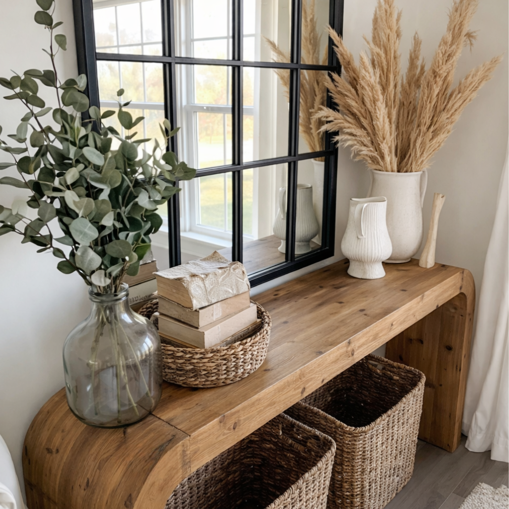 ShanaWood Waterfall Arch Console Table - view 2